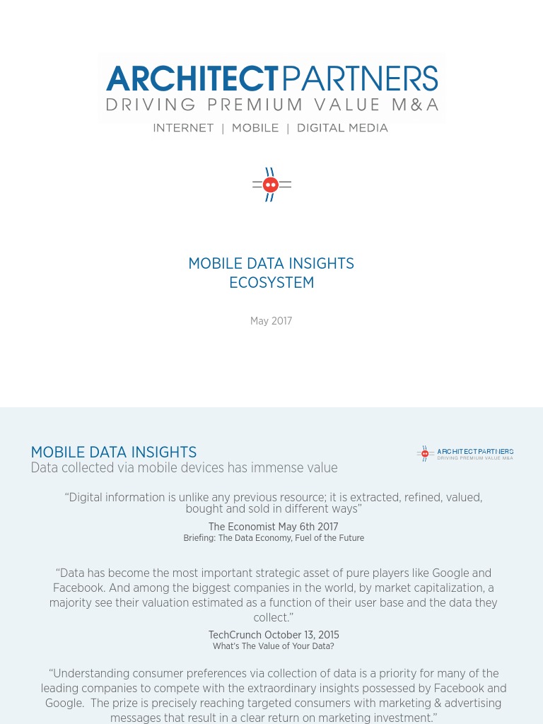 Mobile Data Insights - May 2017 - Final | PDF | Mobile App | Analytics