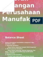 Laporan Keuangan Perusahaan Manufaktur