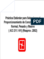 ACI - 211 - Proporcionamiento concreto Normal, Liviano y pesado.pdf