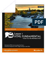 009 - Lesson 1 - HTML Fundamental