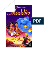 Aladdin Portada Pelicula DVD