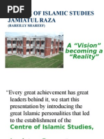 Download Introduction Jamiatur Raza Centre for Islamic Studies Bareilly Sharif India - wwwjamiaturrazacom by Tariq  SN3487632 doc pdf