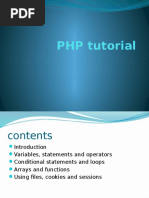 PHP Tutorial