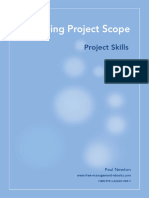 Fme Project Scope