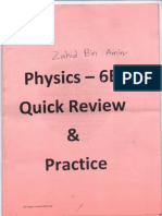 Physics Unit 6B Revision Guide