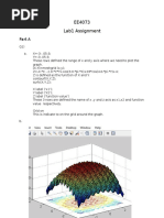 EE4073 Lab1 Assignment: Part A