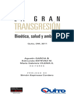 LAGRANTRANSGRESIONbioeticasaludyambiente