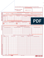 Declaração de rendimentos IRS modelo 3