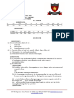 Necta 2011 Biology Examination Answers