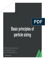Basic principles of particle sizing: Understanding size distributions and statistics