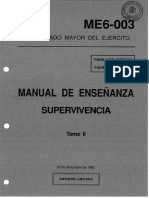 Fuerzas Armadas Me6 003 Manual de Ensenanza Supervivencia Tomo 2 190pag