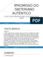 Aula 23 - O Compromisso Do Presbiteriano Autêntico