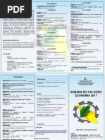 Folder II Semana Calouro 2017