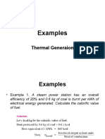 Examples: Thermal Generaion