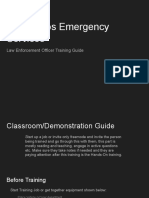 tri-state emergency services - leo training guide