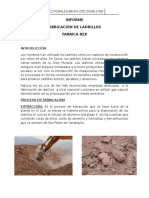 Tecnologia de Materiales - Proceso de Fabricacion de Ladrillos Rex