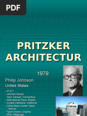 Pritzker Architecture Architect Arts General