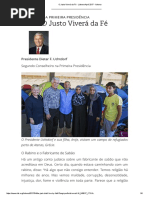 O Justo Viverá Da Fé - Liahona April 2017 - Liahona