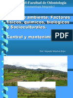 SESIÓN 5 - El medio ambiente físico, químico, biológico y sociocultural. Control y mantenimiento