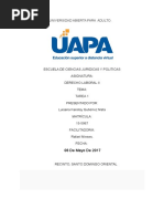 Carta de Desahucio  República Dominicana  Derecho laboral