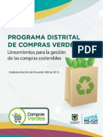 Programa Distrital de Compras Verdes PDF