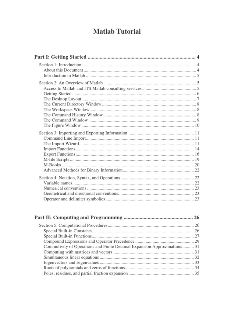 Matlab 70 | PDF