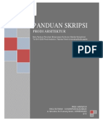 Buku Panduan Skripsi Prodi Arsitektur 2015