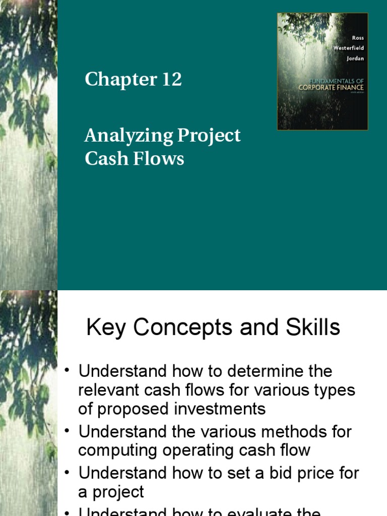 Chapter 12 Pdf Depreciation Capital Budgeting