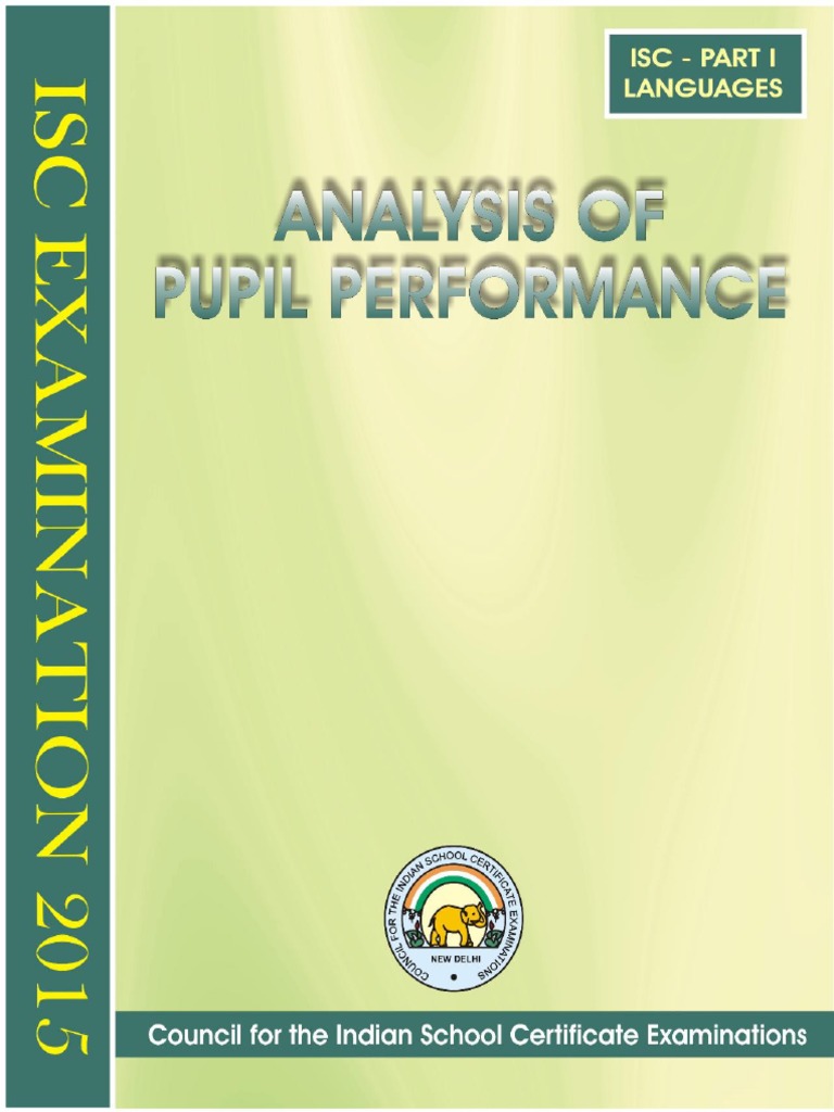 Micm-newsletter-Analysis of Pupil Performance ISC Examination 2015 PDF Much Ado About Nothing Cognitive Science image