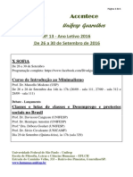 26 A 30 de Setembro - Unifesp - Informativo PDF