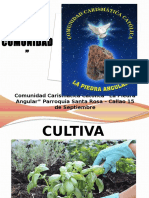 Cultivar La Vida en Comunidad