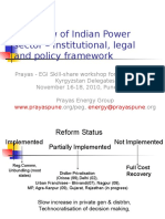 Overview of Indian Power Sector - Institutional, Legal and Policy Framework