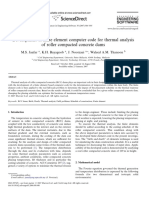 Development of Finite Element Computer Code For Thermal Analysis