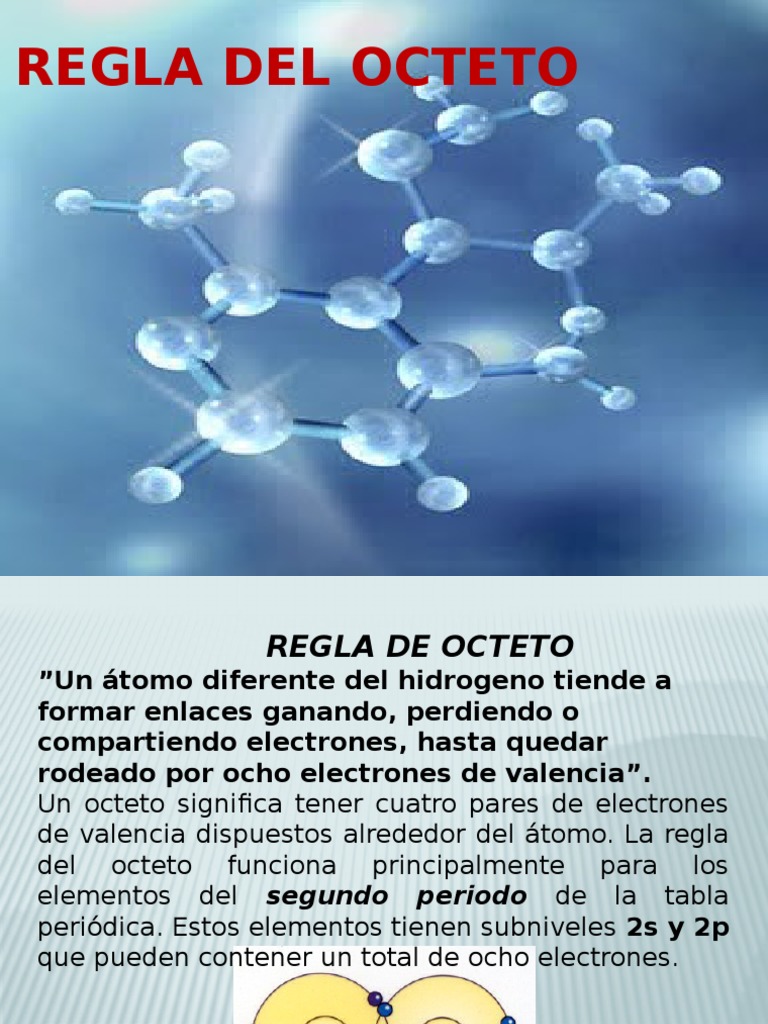 Regla Del Octeto | PDF