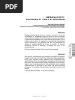 Merleau-Ponty - Movimentos Do Corpo e Do Pensamento