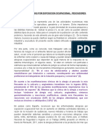 Ensayo Alergia Ocupacional Industria Pesquera