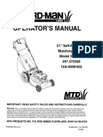 Yard-Man: Operator'S Manual