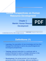 Global Perspectives On Human Resource Development