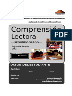 Comprensión lectora en segundo grado