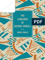 (The Language of Literature) Roger Fowler (Auth.) - The Language of George Orwell-Macmillan Education UK (1995) PDF