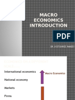 Macro Economics: DR Jyotishree Pandey