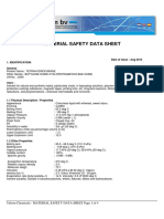 Material Safety Data Sheet: Date of Issue: Aug 2010 1. Identification General