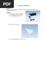 Prisma de Reflexión Total