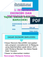 Dasar Ekonomi Baru