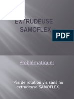EXTRUDEUSE SAMOFLEX - Pas de Rotation Vis