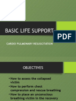 Basic Life Support: Cardio Pulmonary Resuscitation