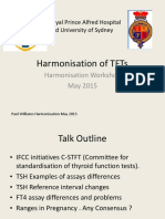1400 Update of Status of Standardisation of TFTs - Dr Paul Williams