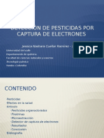 Detección de Pesticidas Por Captura de Electrones