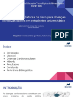 A Prevalência de Fatores de Risco para Doenças Cardiovasculares em Estudantes Universitários