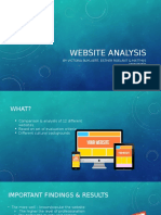 Website Presentation e